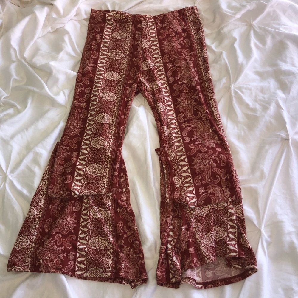 Forever 21 Bohemian Flare Pants